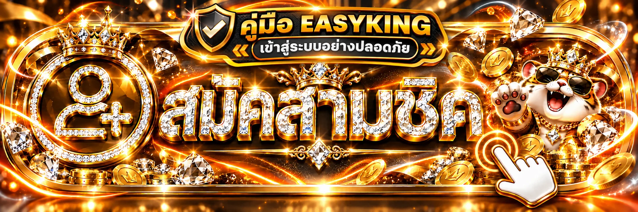EASYKING เข้าสู่ระบบอย่างปลอดภัย คู่มือตรวจเว็บ